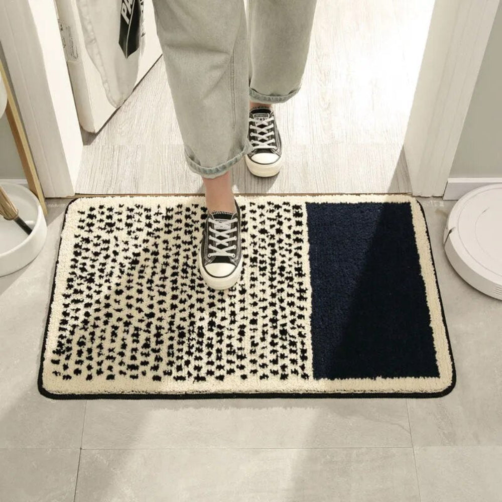 Soft Abstract Bath Mat | Luxury Non-Slip Finish