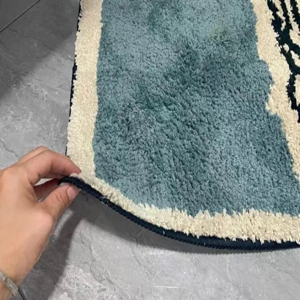 Soft Abstract Bath Mat | Luxury Non-Slip Finish