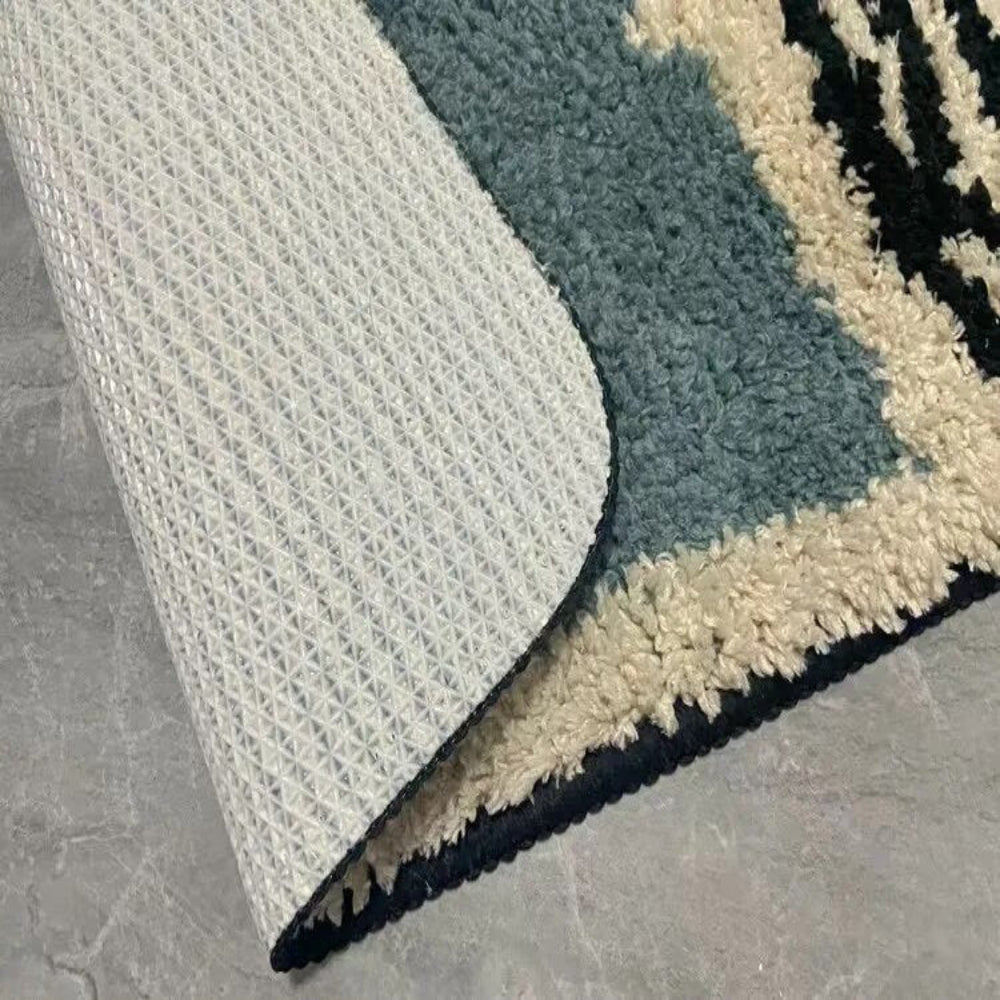 Soft Abstract Bath Mat | Luxury Non-Slip Finish