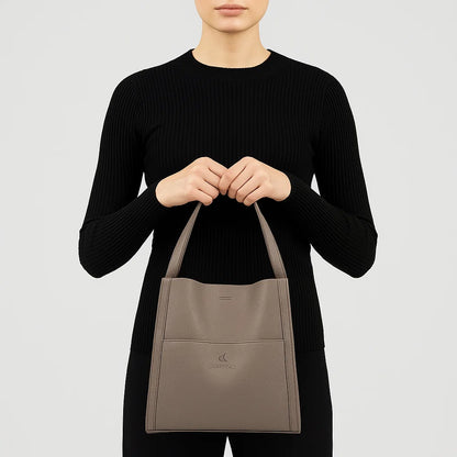 Ava | Soft Vegan Leather Tote Bag