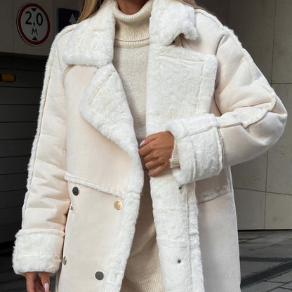 Noemi | Women’s Tailored Suit Long Sleeve Winter Coat