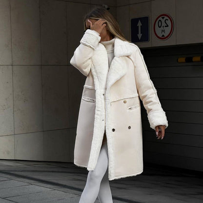 Noemi | Women’s Tailored Suit Long Sleeve Winter Coat