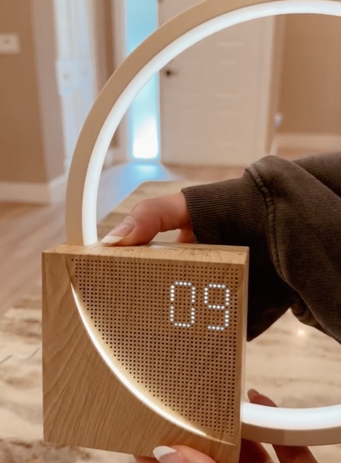 Sunrise Light with Charger | EternaRise Wake-Up Clock