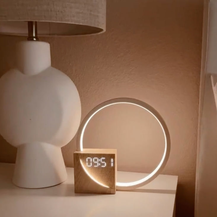 Sunrise Light with Charger | EternaRise Wake-Up Clock