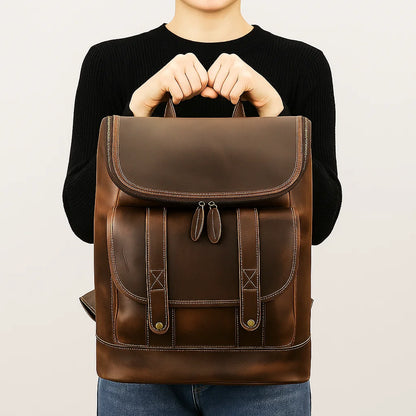 Bram | Vintage Utility Zip Backpack