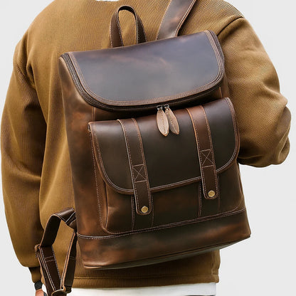 Bram | Vintage Utility Zip Backpack