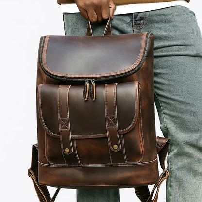 Bram | Vintage Utility Zip Backpack