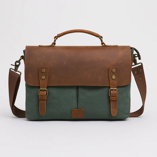 Brannic | Tactical Vegan Leather Messenger Bag