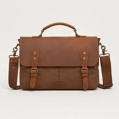Brannic | Tactical Vegan Leather Messenger Bag