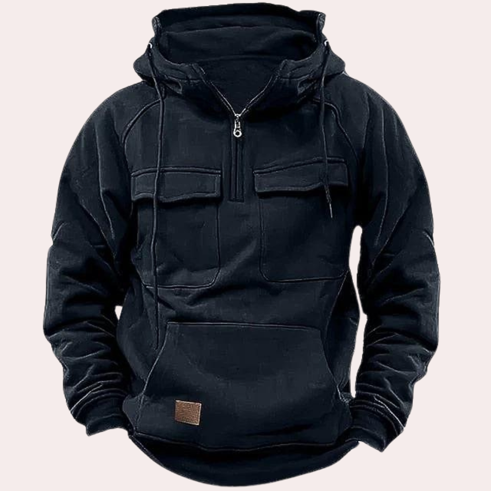 Brady | Men’s Classic Solid Color Hoodie