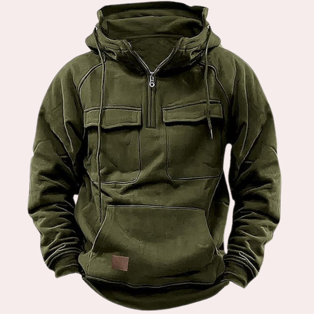 Brady | Men’s Classic Solid Color Hoodie