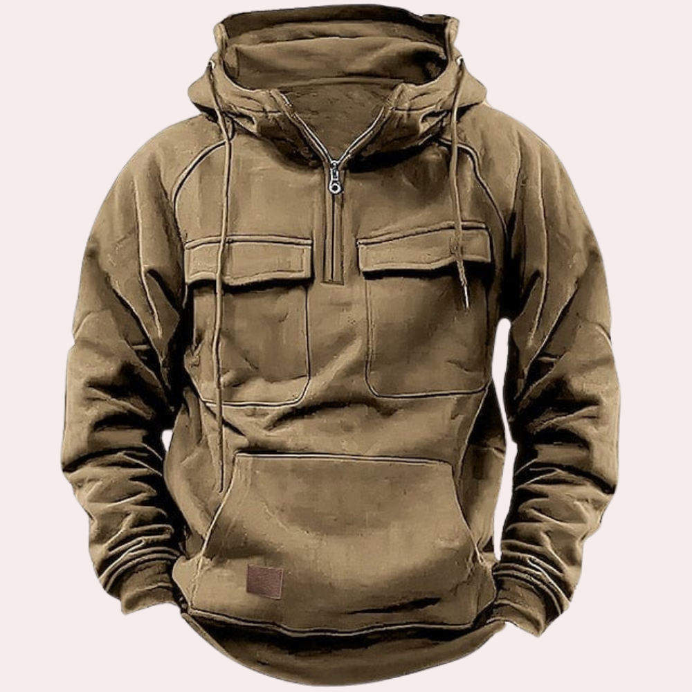 Brady | Men’s Classic Solid Color Hoodie