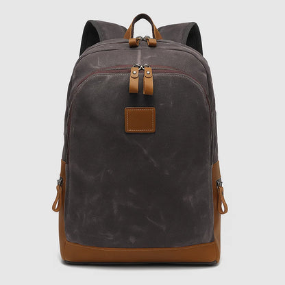 Callen | Rugged Vegan Leather Trim Daypack