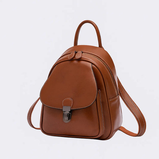 Cameron | Refined Retro Zip Backpack