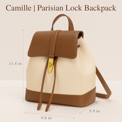 Camille | Parisian Lock Backpack