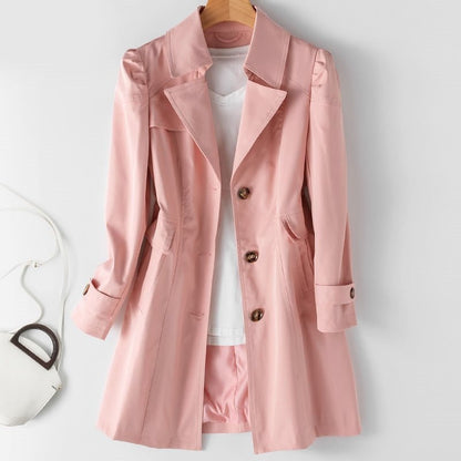 Arabella | Women’s Classic Trench Coat with Buttons