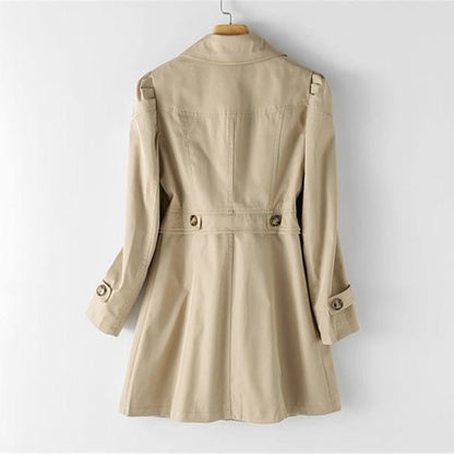 Arabella | Women’s Classic Trench Coat with Buttons