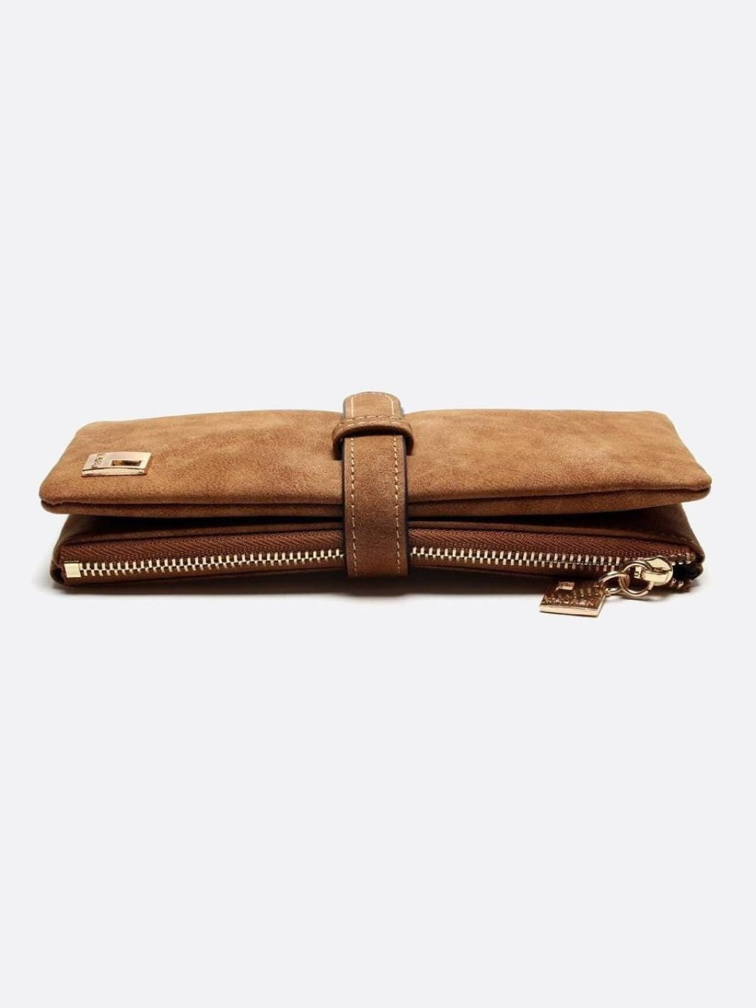 Chic Nubuck Women's Wallet with Zipper Closure, Multiple Card Pockets, Durable Polyurethane Leather 3