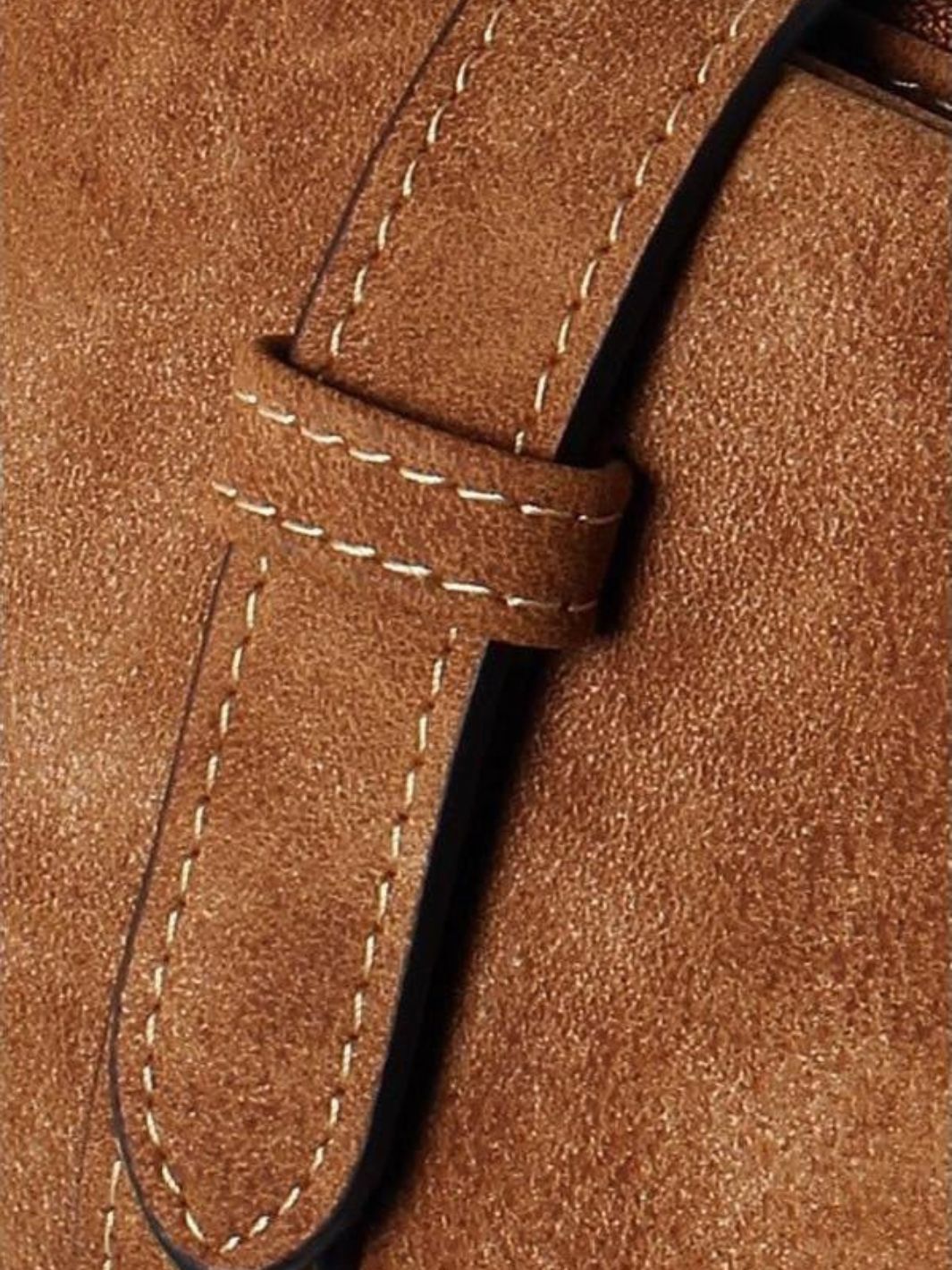 Chic Nubuck Women's Wallet with Zipper Closure, Multiple Card Pockets, Durable Polyurethane Leather 4
