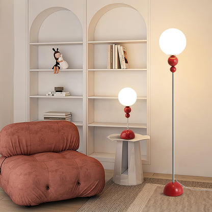HaloRay Floor Light | Modern 60" Metal + Glass Design