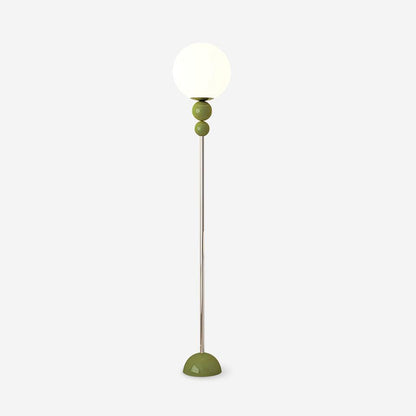 HaloRay Floor Light | Modern 60" Metal + Glass Design