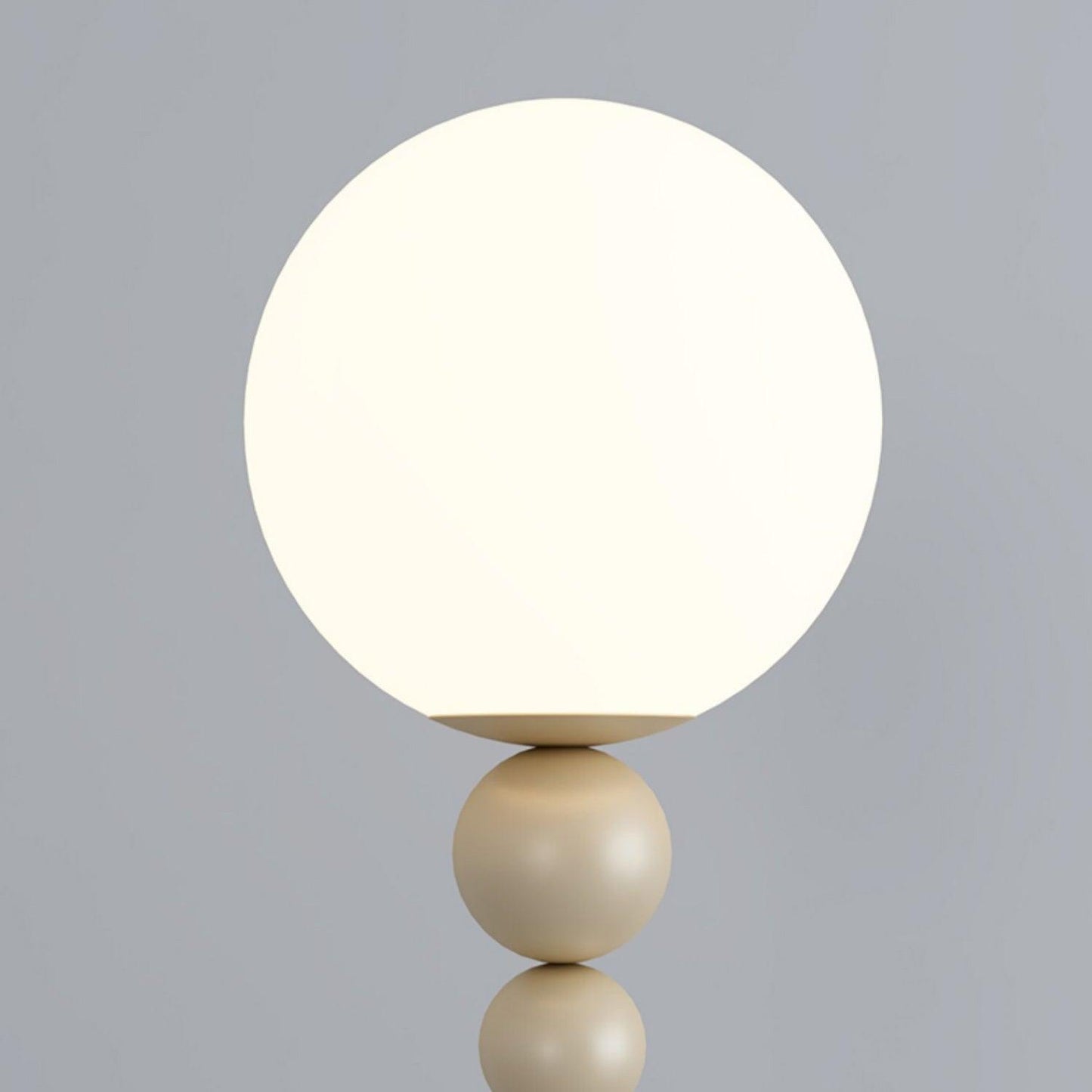 HaloRay Floor Light | Modern 60" Metal + Glass Design