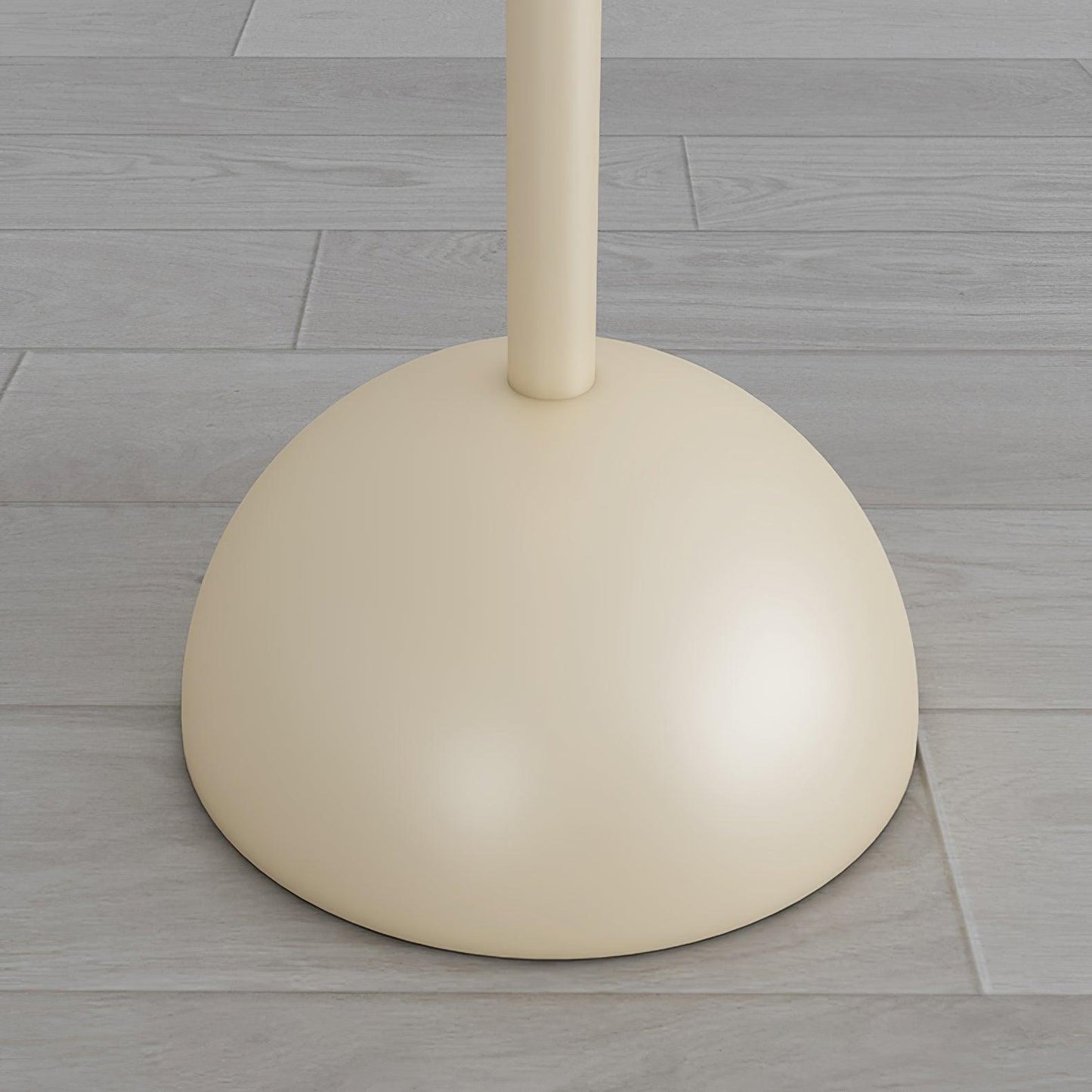HaloRay Floor Light | Modern 60" Metal + Glass Design
