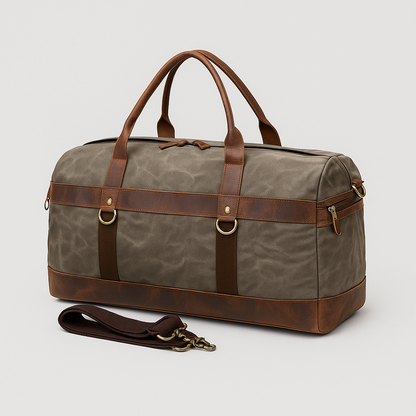 Como | Vintage Canvas Duffel Bag