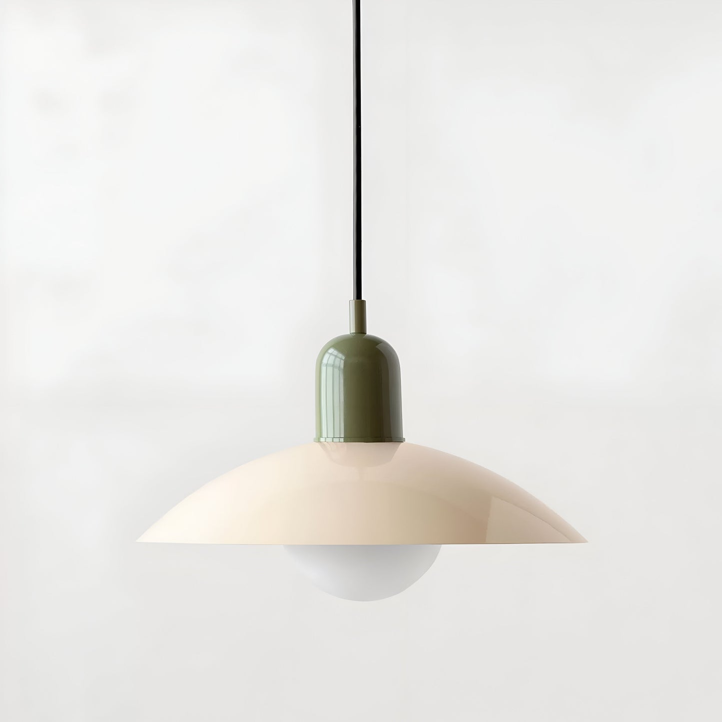 Maison Macaron Pendant | Sculpted Iron Shade in Bauhaus Hues