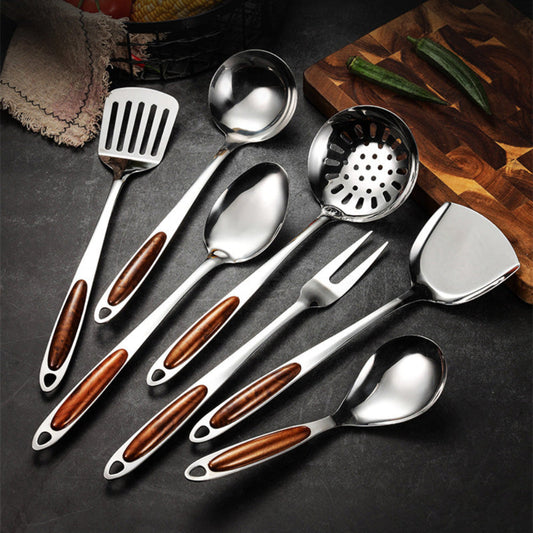 PureSteel Kitchen Set | Durable Stainless Utensils for Cooking