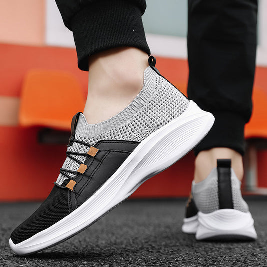 Tyrone | Men’s Minimalist Knit Street Sneakers