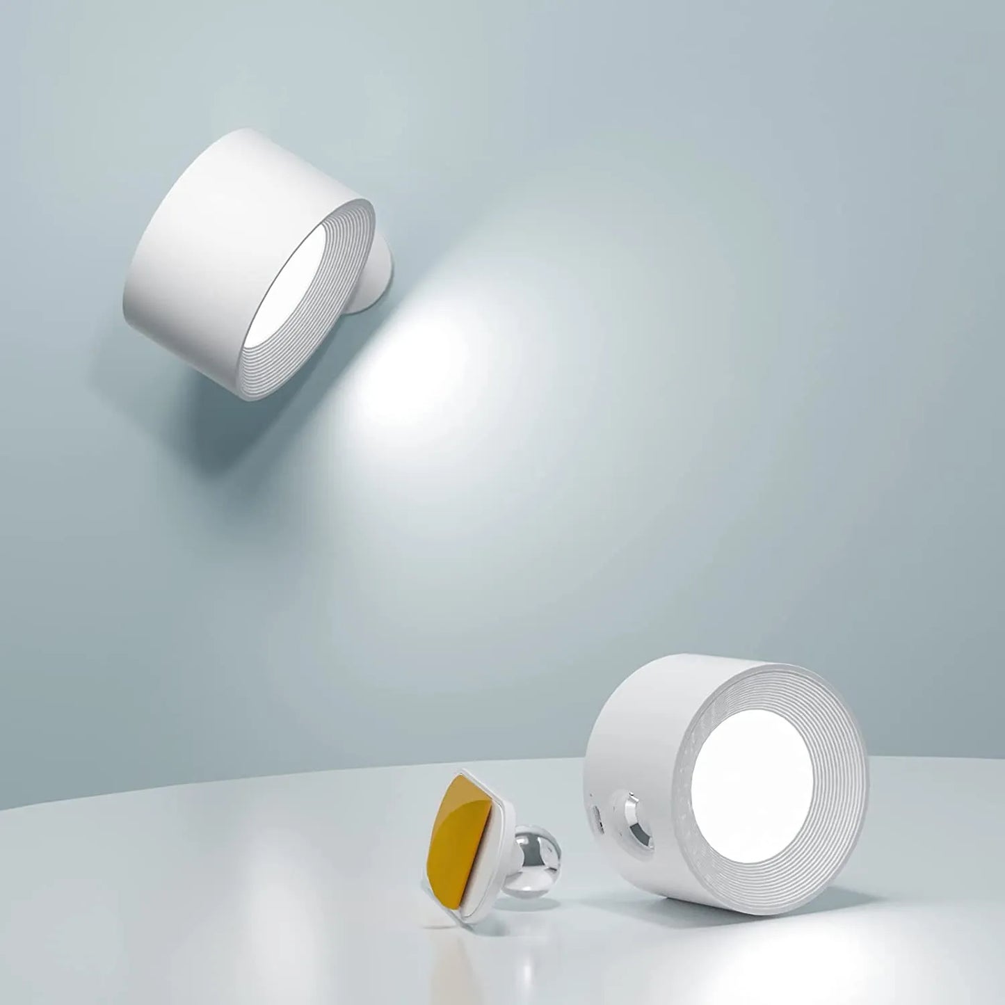 Easy Wireless Design | GlowMate Rechargeable Wall Lamp