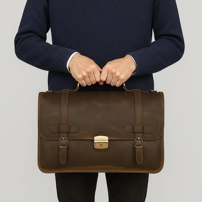 Elandor | Classic Ledger Satchel