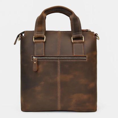 Eldric | Heritage Vegan Leather Utility Satchel
