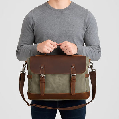 Elliot | Slate Utility Satchel