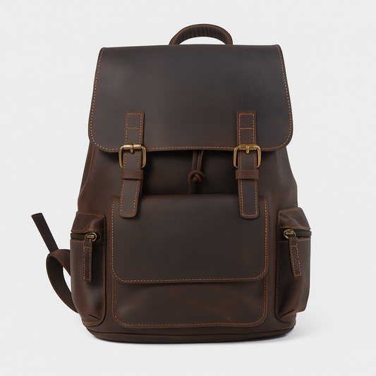 Flam | Vintage Drawstring Travel Backpack