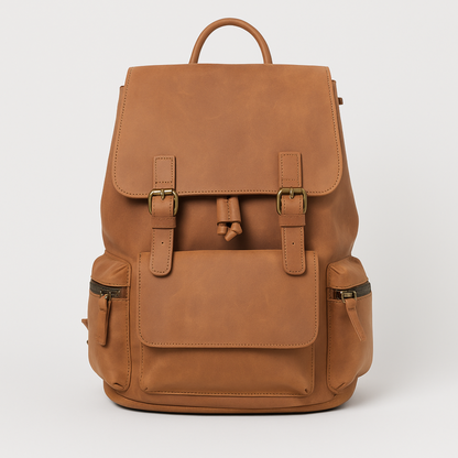 Flam | Vintage Drawstring Travel Backpack