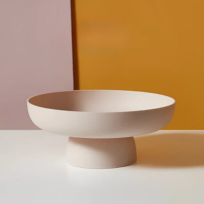 Retro Fruit Display Tray | Leaf Design Plastic Serving Bowl