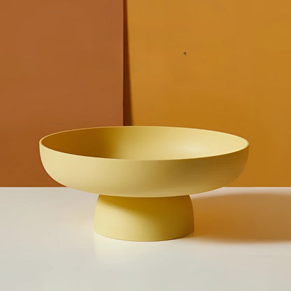 Retro Fruit Display Tray | Leaf Design Plastic Serving Bowl