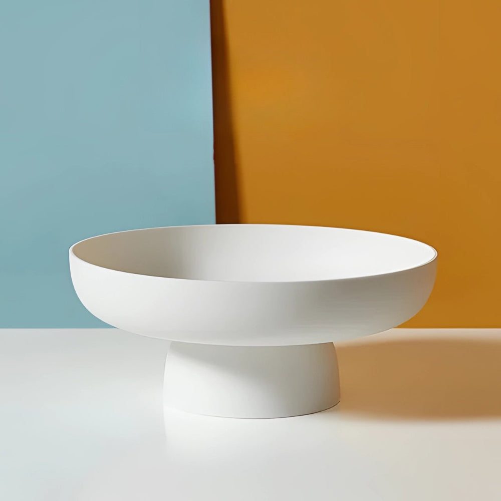 Retro Fruit Display Tray | Leaf Design Plastic Serving Bowl