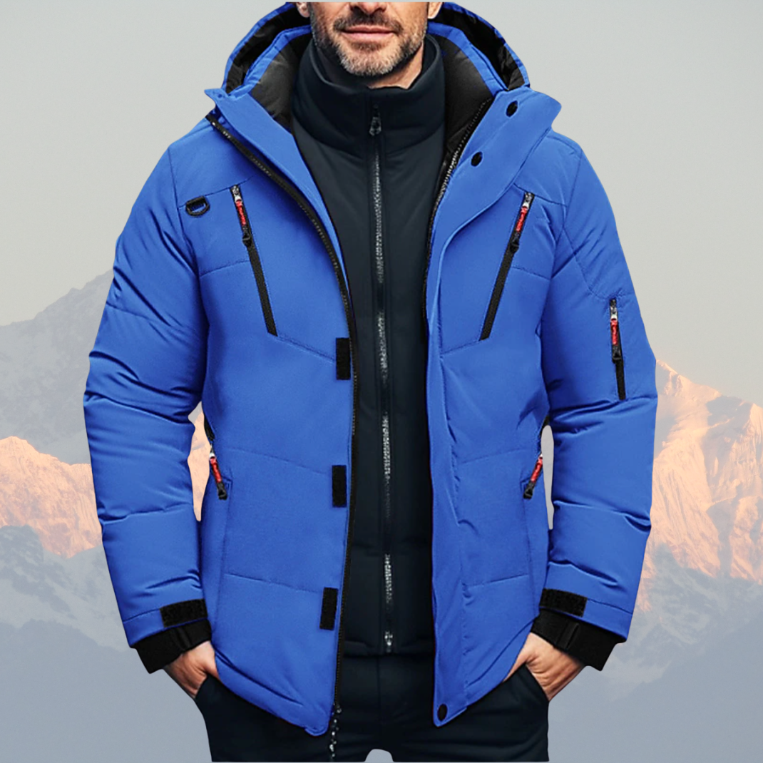 Callan | Men’s Hooded Ski Jacket with Insulated, All-Weather Protectio ...