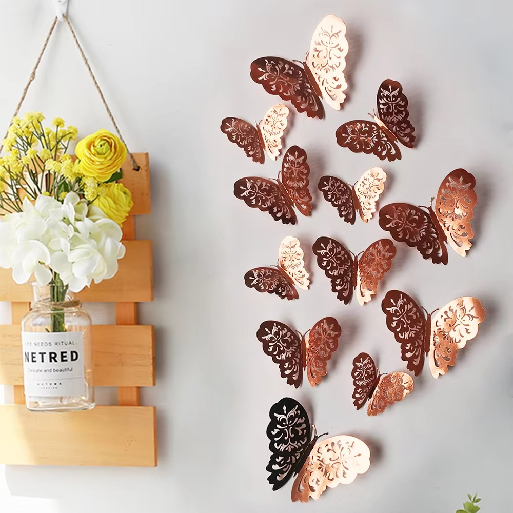 Elegant Butterfly Design | StellarWings 3D Wall Stickers