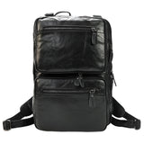 Variant image for Versatile Leather Travel Backpack | Stylish Convertible Bag-1