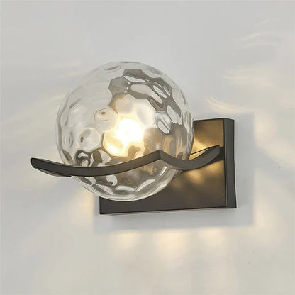 Elegant Glass Panel Design | HaloGlass LED Wall Lamp