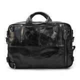 Versatile Leather Travel Backpack | Stylish Convertible Bag-3