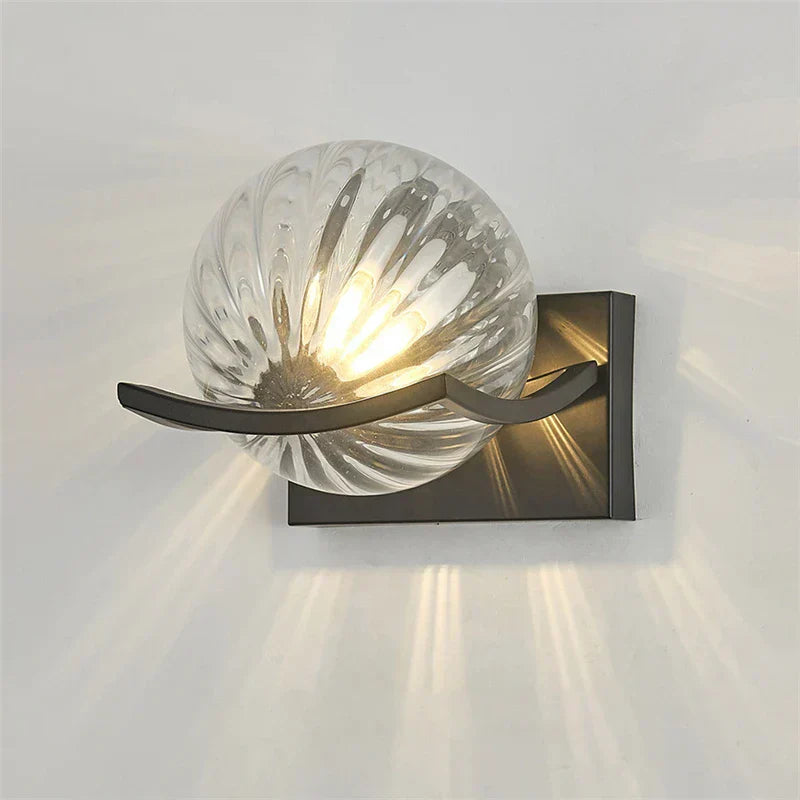 Elegant Glass Panel Design | HaloGlass LED Wall Lamp