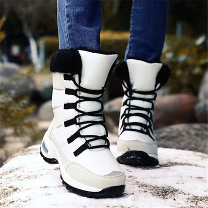 Ana | Women’s Mid-Calf Insulated Boots with Lace-Up Closure