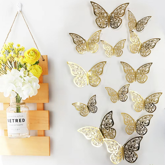 Elegant Butterfly Design | StellarWings 3D Wall Stickers