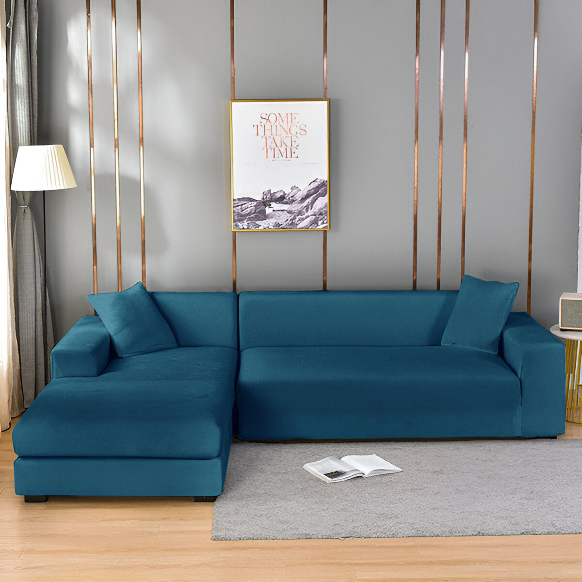 Luxe Sofa Cover | Elegant Design with Cozy Comfort