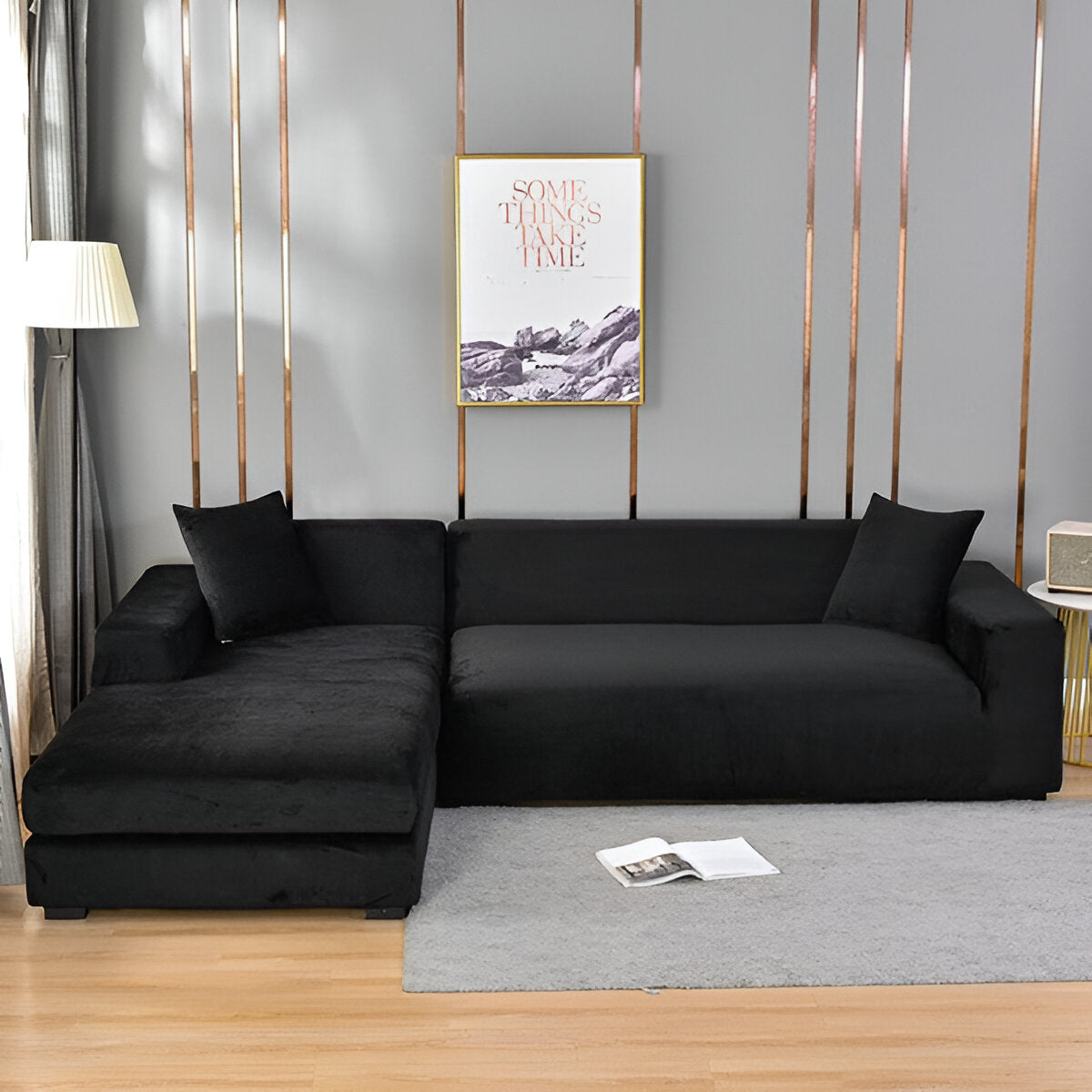 Luxe Sofa Cover | Elegant Design with Cozy Comfort